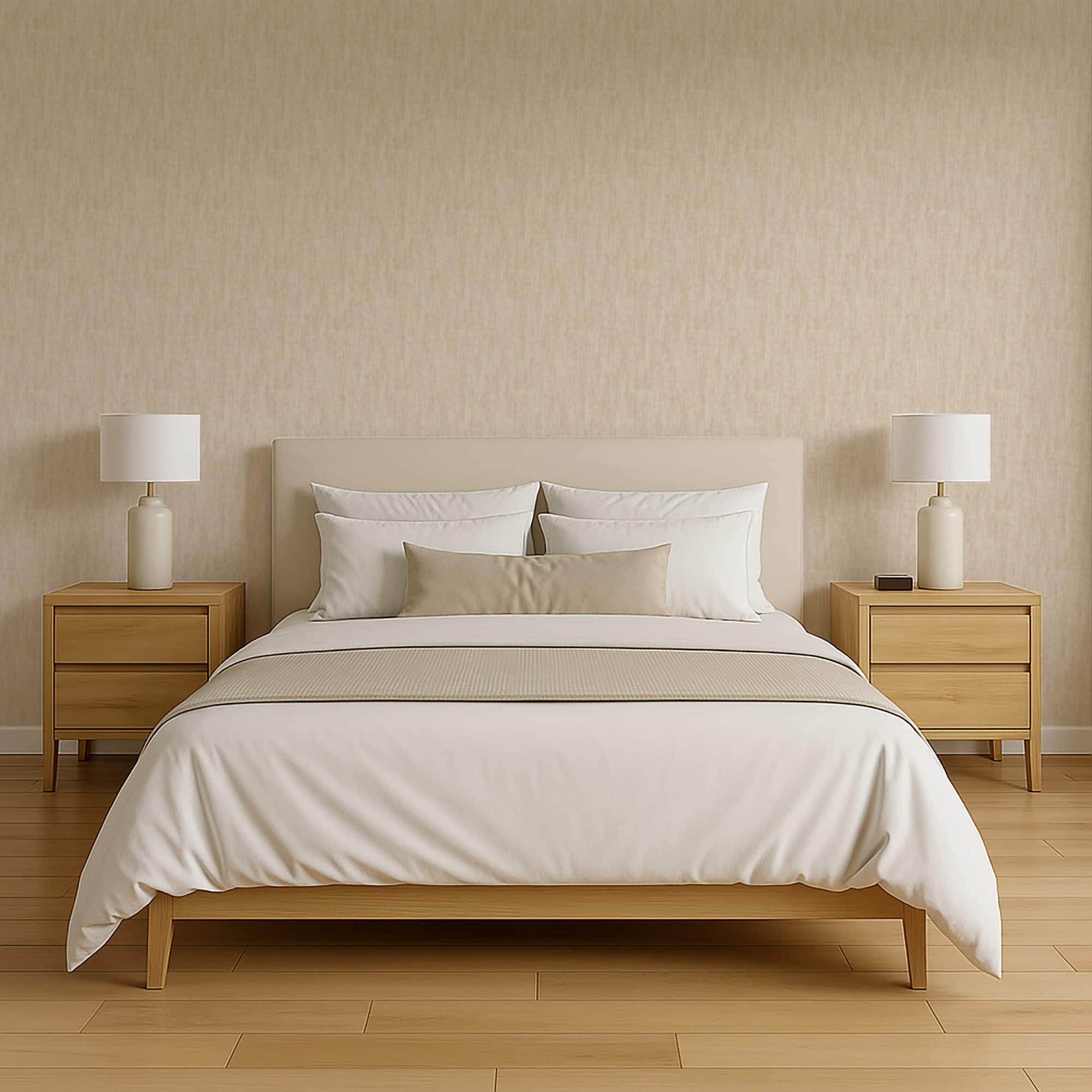 Designs Direct Washed Linen Weave Wallpaper